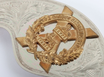 2 x Scottish Regiments Sporran Cantles - 3