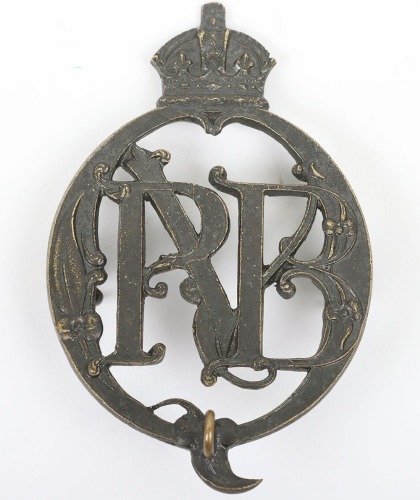 Victorian Queens Rifle Volunteer Brigade (Royal Scots) Cross Belt Plate 1888-1902