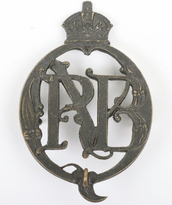 Victorian Queens Rifle Volunteer Brigade (Royal Scots) Cross Belt Plate 1888-1902