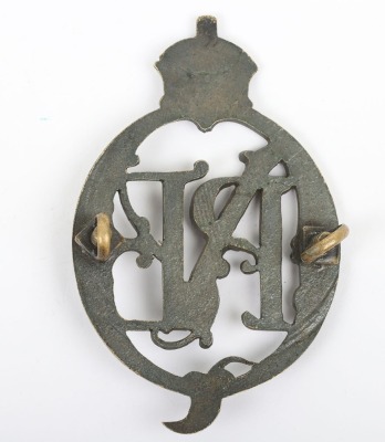 Victorian Queens Rifle Volunteer Brigade (Royal Scots) Cross Belt Plate 1888-1902 - 2