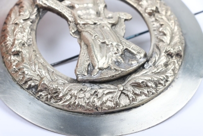 Victorian Scottish Black Watch Senior NCO's Plaid Brooch - 9