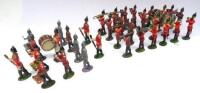 Britains FIRST VERSION Infantry of the Line slotted arm musicians