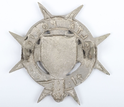 Malta Police Headdress Badge - 2