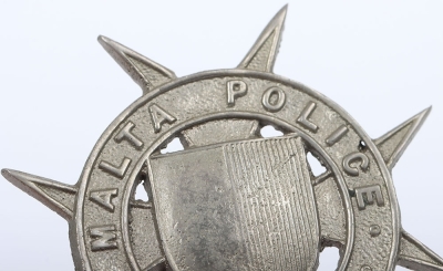 Malta Police Headdress Badge - 5