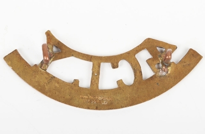 4th County of London Yeomanry &lsquo;Sharpshooters&rsquo; Shoulder Title - 2
