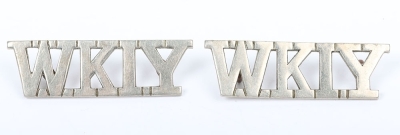 West Kent Imperial Yeomanry Shoulder Titles