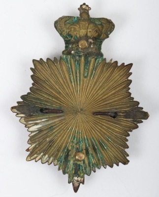Victorian 19th Surrey Rifle Volunteers Pouch Badge - 2