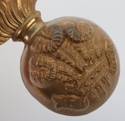 2 Welsh Fusiliers Fur Cap Grenades. - 2