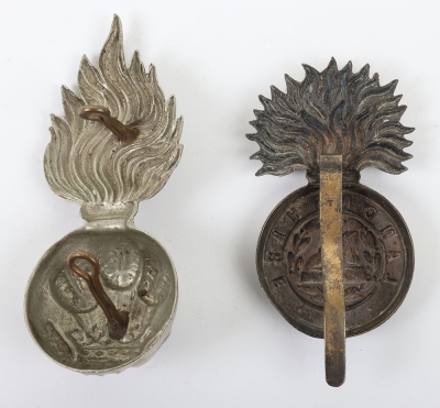 Lancashire Fusiliers Glengarry Badge with Pagri Style Slider. - 3