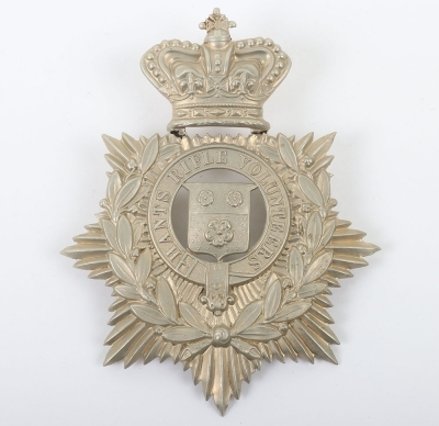 Victorian Hampshire Rifle Volunteer Other Ranks Helmet Plate