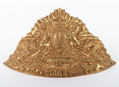 Victorian 16th Queens Lancers Other Ranks Lance Cap Plate