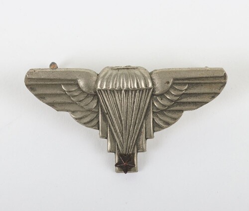Rare WW2 French Jedburghs Parachute Beret Badge
