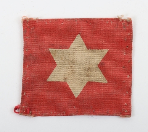 A scarce 72nd Infantry Brigade redesignated 5th Parachute Brigade 1st June 1944 printed Cloth Formation Sign