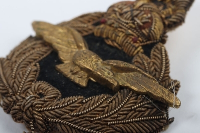 WW2 Royal Air Force Air Rank Officers Cap Badge - 8