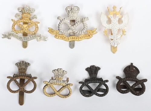 South Staffordshire Regiment Officers Cap Badge