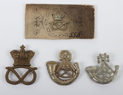 Staffordshire Rifles / Volunteers Badges