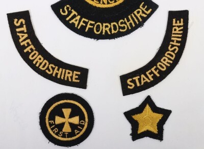 WW1 Derby Scheme Armband of Staffordshire Interest - 4