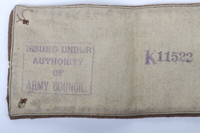 WW1 Derby Scheme Armband of Staffordshire Interest - 8