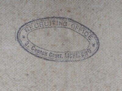 WW1 Derby Scheme Armband of Staffordshire Interest - 9