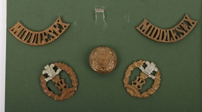 Selection of British Military Badges to the Middlesex & Essex Regiments - 3