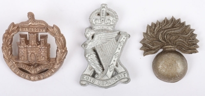 WW2 War Economy Plastic Grenadier Guards Cap Badge