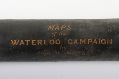 Captain William Siborne, Map Tin for the Waterloo Campaign, Used by Siborne to create his famous model of the Waterloo battlefield, now housed at the National Army Museum in London. - 3