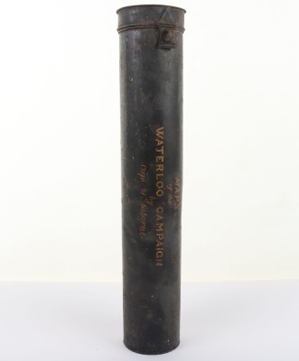 Captain William Siborne, Map Tin for the Waterloo Campaign, Used by Siborne to create his famous model of the Waterloo battlefield, now housed at the National Army Museum in London. - 6