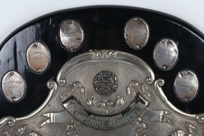 1st Battalion Hampshire Regiment Inter Company Cross Country Championship Prize Shield - 2