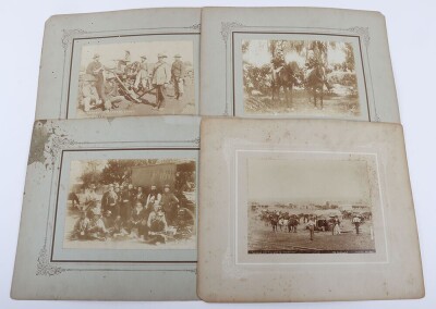 Original Album Print Photographs of Boer War Interest,