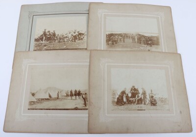 Original Album Print Photographs of Boer War Interest, - 3