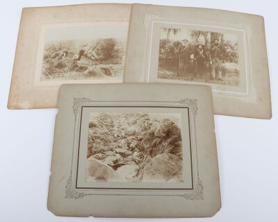 Original Album Print Photographs of Boer War Interest, - 4