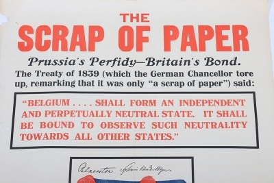 Scarce Early WW1 Recruiting Poster by the Parliamentary Recruiting Committee, Poster No 7 - 5