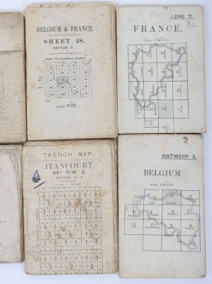 WW1 British Geographical & Trench Maps, Plus One German Trench Map Example - 2