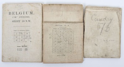 WW1 British Geographical & Trench Maps, Plus One German Trench Map Example - 3