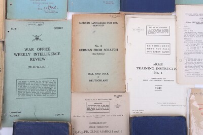 British Military WW1/WW2 Manuals, Infantry Training, Small Arms and Coast Artillery Training. - 6