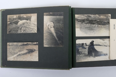 Interesting Private Photograph Album of Naval Interest with Photographs taken on the Strait of Magellan, - 2