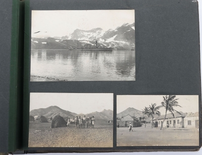 Interesting Private Photograph Album of Naval Interest with Photographs taken on the Strait of Magellan, - 3