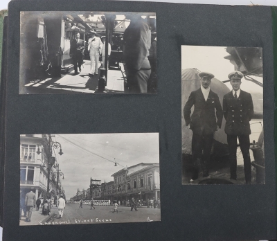 Interesting Private Photograph Album of Naval Interest with Photographs taken on the Strait of Magellan, - 8