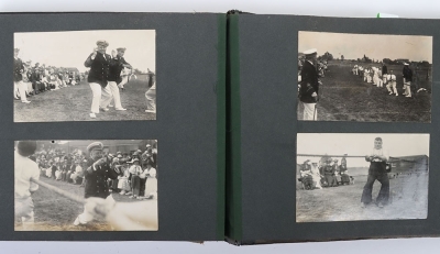 Interesting Private Photograph Album of Naval Interest with Photographs taken on the Strait of Magellan, - 10