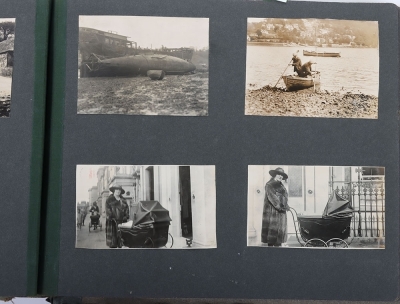 Interesting Private Photograph Album of Naval Interest with Photographs taken on the Strait of Magellan, - 12