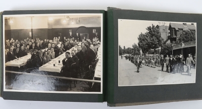 Interesting Private Photograph Album of Naval Interest with Photographs taken on the Strait of Magellan, - 16