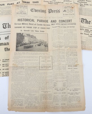 WW2 Channel Island Occupation Orders and Newspapers - 3