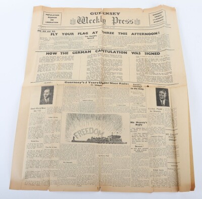 WW2 Channel Island Occupation Orders and Newspapers - 7