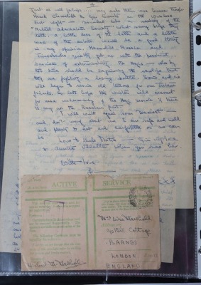 WW2 Letters and Ephemera - 3