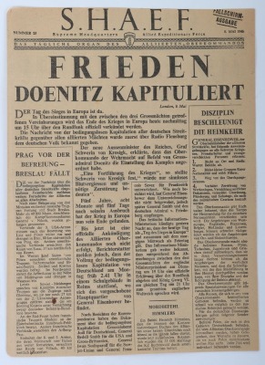 WW2 S.H.A.E.F (Supreme Headquarters Allied Expeditionary Forces) Documents - 6