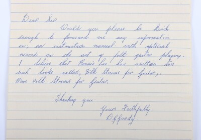 The Great Train Robbery, Hand Written Letters signed by Gordon Goody & Roy James Jnr, Parkhurst Prision 1967. - 3