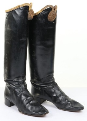 Officers Full Dress Hessian Boots E.L. Spiers 11 th Hussars later Major General. - 6