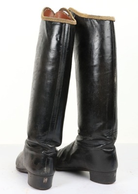 Officers Full Dress Hessian Boots E.L. Spiers 11 th Hussars later Major General. - 7