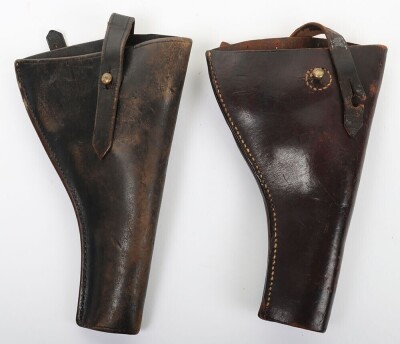 WW1 British 1903/1914 Pattern Leather Holsters, Two Examples.