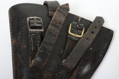 WW1 British 1903/1914 Pattern Leather Holsters, Two Examples. - 3